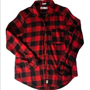 Hollister Oversized Plaid Flannel